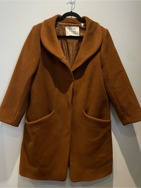 Wilfred The Cocoon Coat Wool Cashmere Blend in Size XL